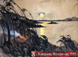 PEJZAŻ AUSTRALIJSKI, rok 1923