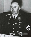Heinrich Himmler (1900-1945) szef SS, Gestapo oraz minister spraw wewnętrznych III Rzeszy.