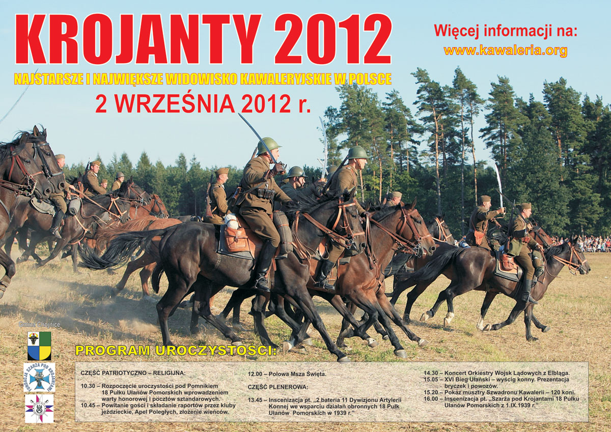 Rekonstrukcja szarży pod Krojantami 2012