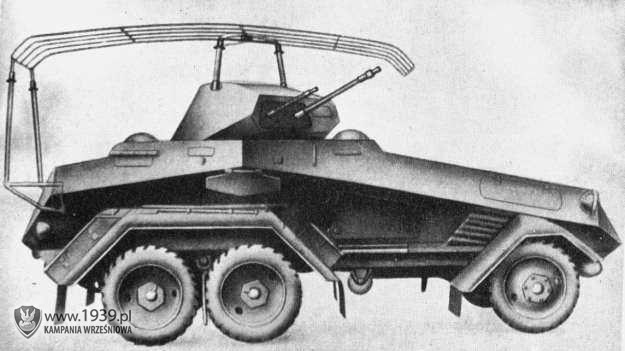 Samochd pancerny Sdkfz 232 6-Rad 