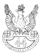 Orzeł na czapkę z numerem pułku wz. 1919
