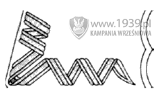 Patka na kołnierz oficera wz. 1919
