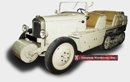 Cignik artyleryjski Citron-Kegresse B2 10CV, P14, P17, P19 