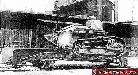 Czog wolnobieny Renault FT-17