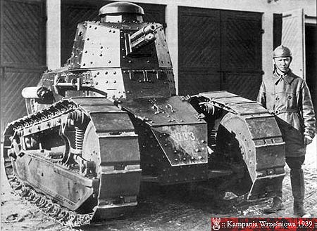 Czog wolnobieny Renault FT-17