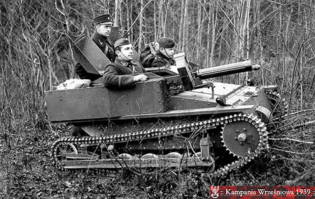 Pierwowzór tankietki - Carden Loyd Mark VI