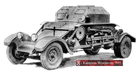 Tankietka TK-3 na platformie Ursus AT-1
