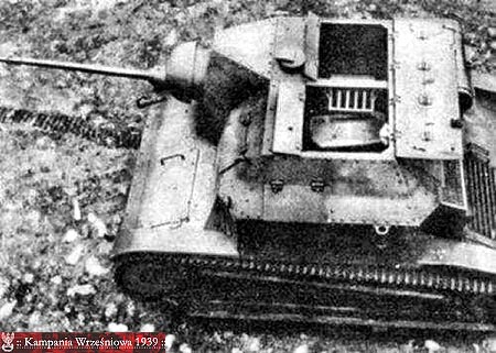 TK3 przezbrojony w działko 20mm