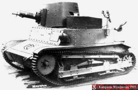 Tankietka TKW z wieżą obrotową