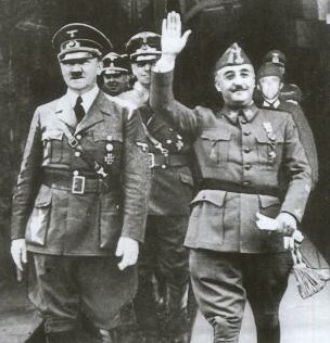 Hitler i Franco